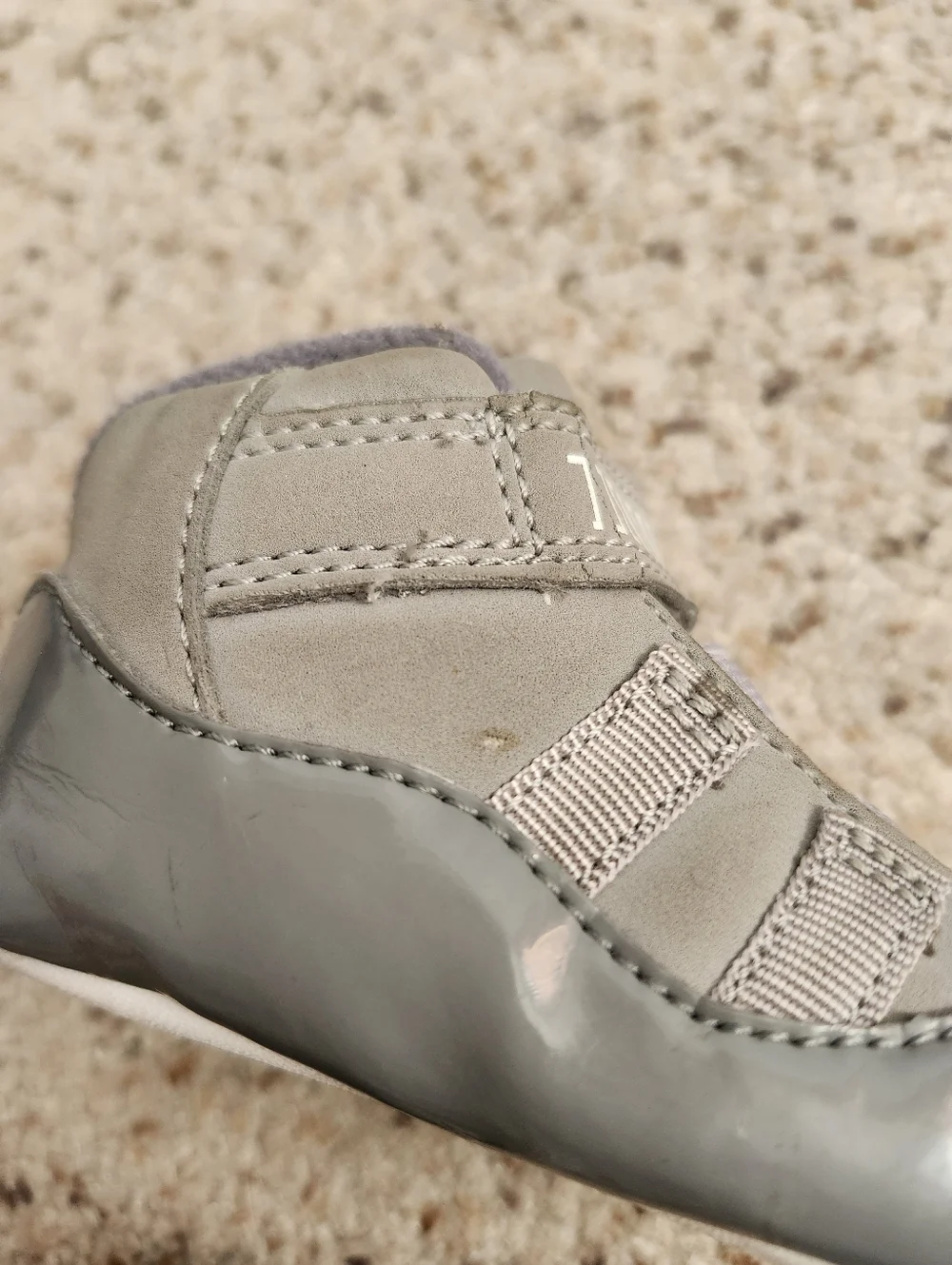 Jordan Baby Gray Shoes